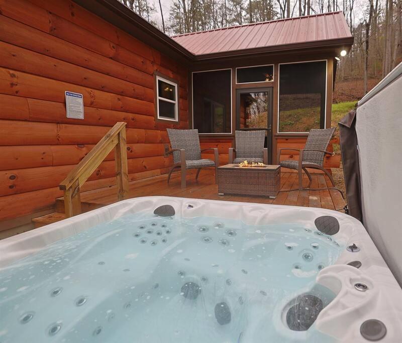 Rustic Modern Cabin With Hot Tub Near Rafting And Great Smokey Mountains مدينة كليرمونت المظهر الخارجي الصورة